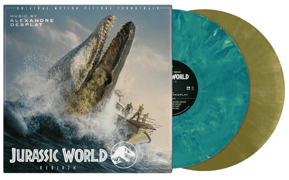 Jurassic World Rebirth soundtrack vinyl edition
