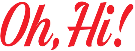 Oh, Hi! logo title