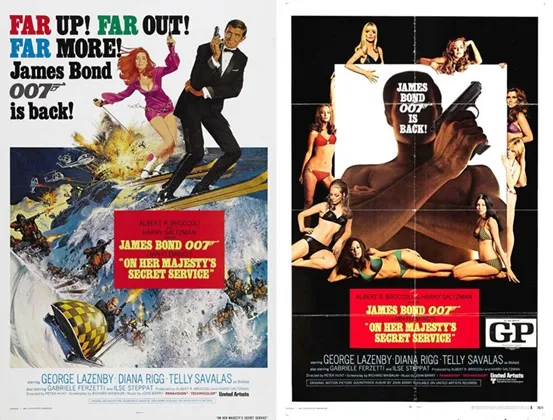 On Her Majesty's Secret Service poster