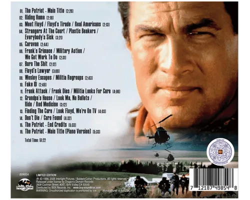 THE PATRIOT soundtrack back