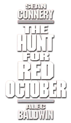 The Hunt for Red October logo title