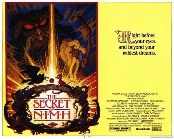 The secret of Nimh movie poster uk