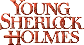 young sherlock holmes logo title