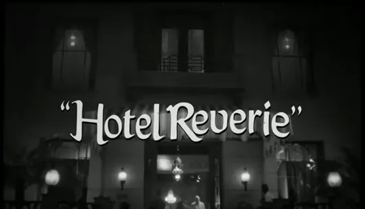 Black Mirror Hotel Reverie openiung titles
