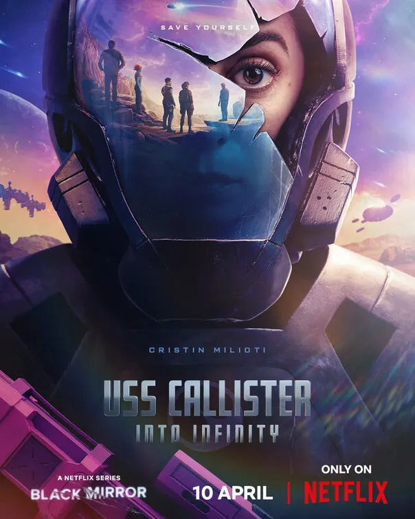 Black Mirror USS Callister Into Infinity movie poster