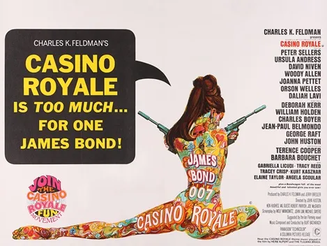 Casino Royale movie poster uk
