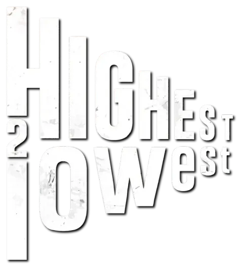 Highest 2 Lowest logo title