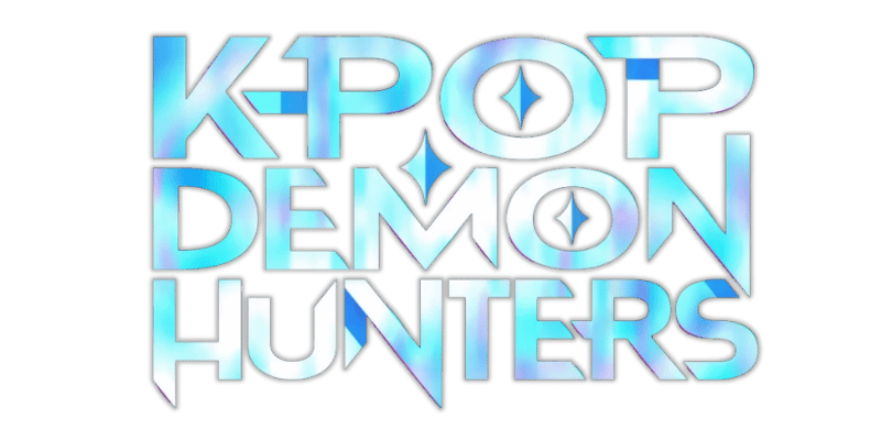 KPop Demon Hunters logo title
