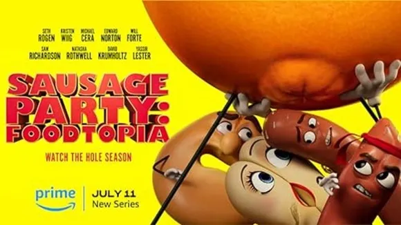 Sausage Party Foodtopia banner