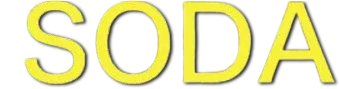 Soda logo title