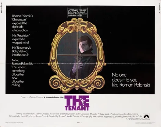 The Tenant movie poster uk