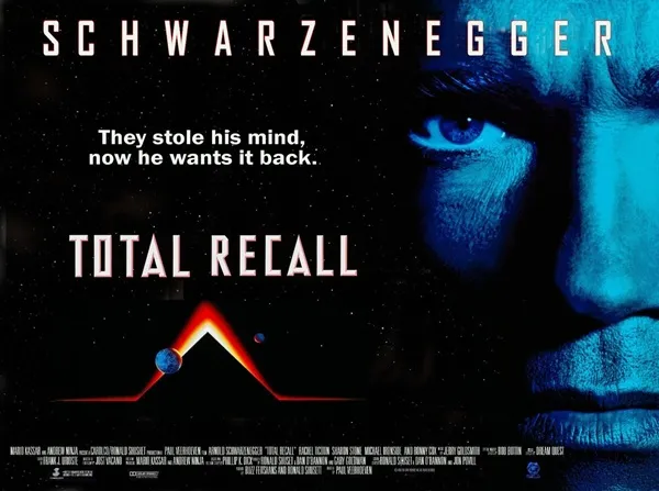 Total Recall movie poster uk