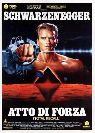 Total Recall poster italiano