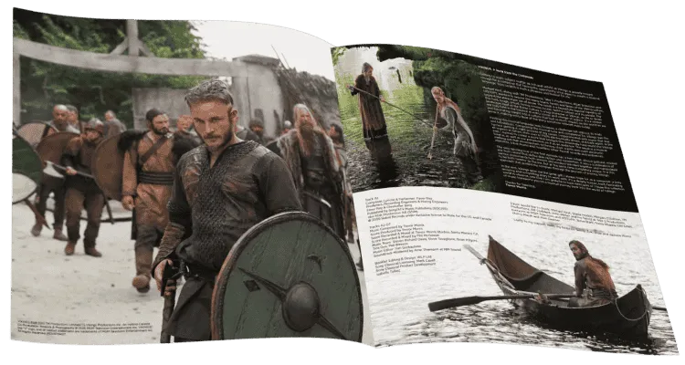 Vikings season 1 soundtrack encarte