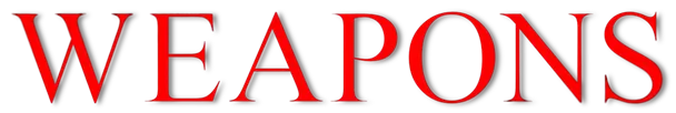 Weapons logo title