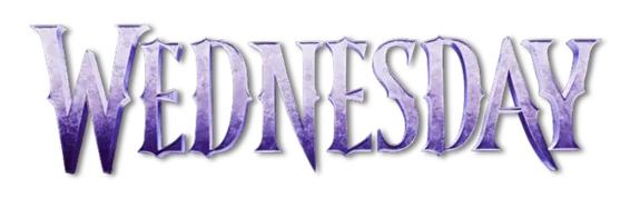 Wednesday logo title