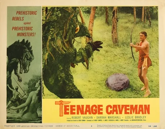 fotocromo TEENAGE CAVEMAN