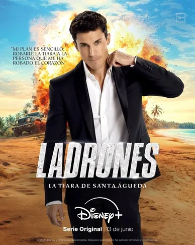 poster Ladrones La tiara de Santa Águeda