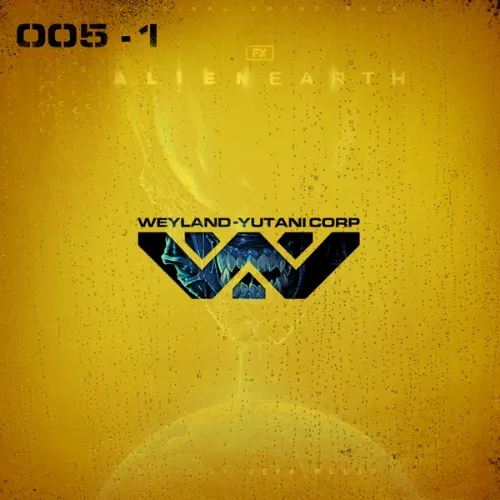 Alien Earth vinyl soundtrack cover