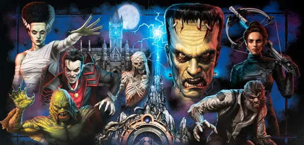 Dark Universe interior carpeta vinilo