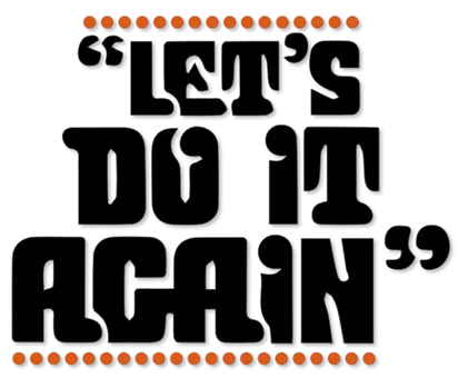 Let's Do It Again logo title