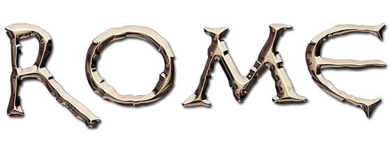 Rome logo title