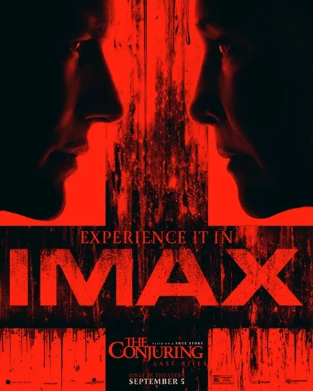 The Conjuring Last Rites movie poster imax