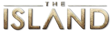 The Island logo title