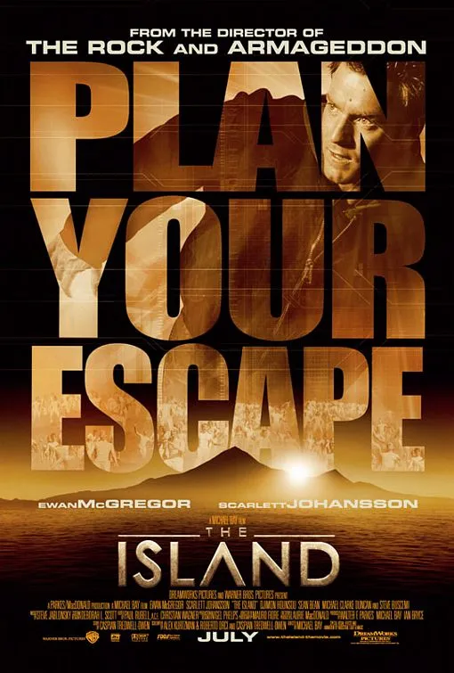 The Island poster teaser