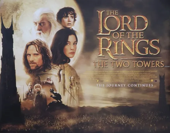 The Lord of the Rings the Two Towers poster