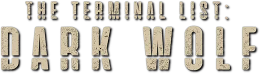 The Terminal List Dark Wolf logo title