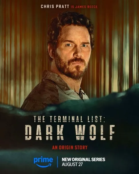 The Terminal List Dark Wolf poster chris pratt