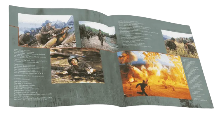 The Thin Red Line soundtrack encarte