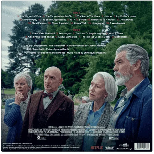 The Thursday Murder Club soundtrack back