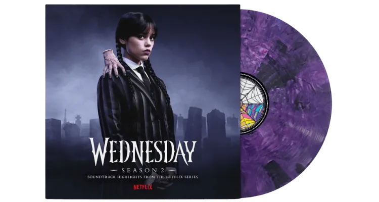 Wednesday Season 2 vinyl soundtrack