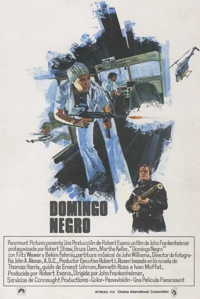 black sunday domingo negro poster