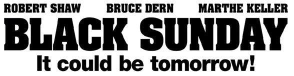 black sunday logo title