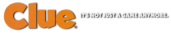 CLUE THE MOVIE logo title