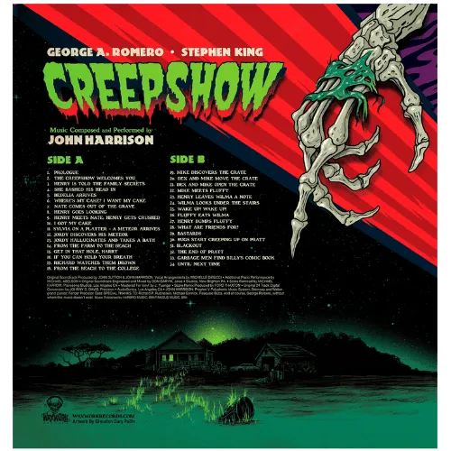 CREEPSHOW soundtrack back