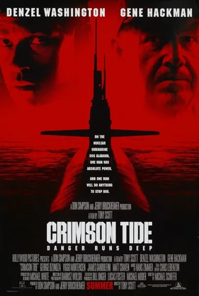 CRIMSON TIDE movie poster