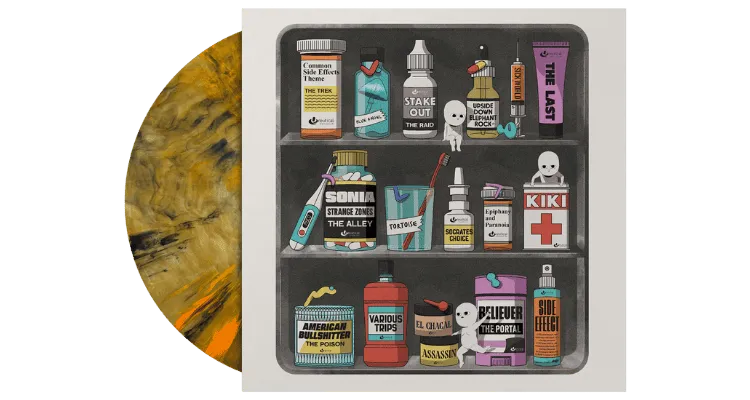 Common Side Effects soundtrack mondo edition back