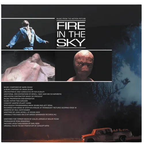 Fire in the Sky soundtrack insert