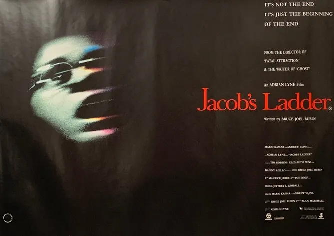 JACOB’S LADDER movie poster quad uk