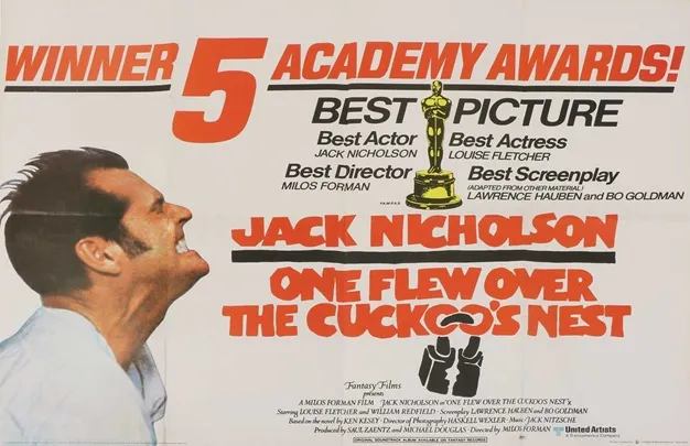 One Flew Over The Cuckoo's Nest movie poster