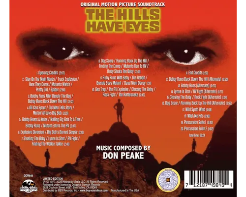 THE HILLS HAVE EYES soundtrack back