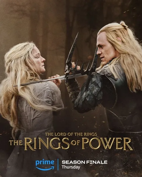 The Rings of Power Season 2 poster season finale