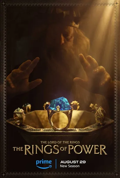 The Rings of Power Season 2 teaser poster