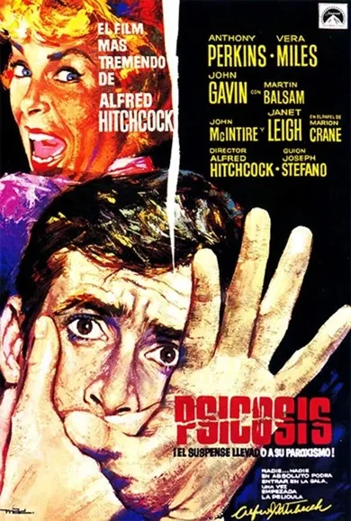 poster español PSYCHO