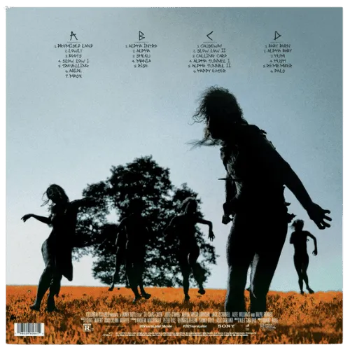 28 Years Later vinyl soundtrack back