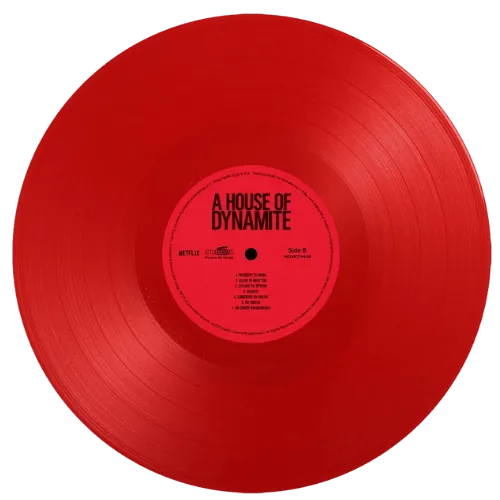 A House of Dynamite soundtrack vinyl
